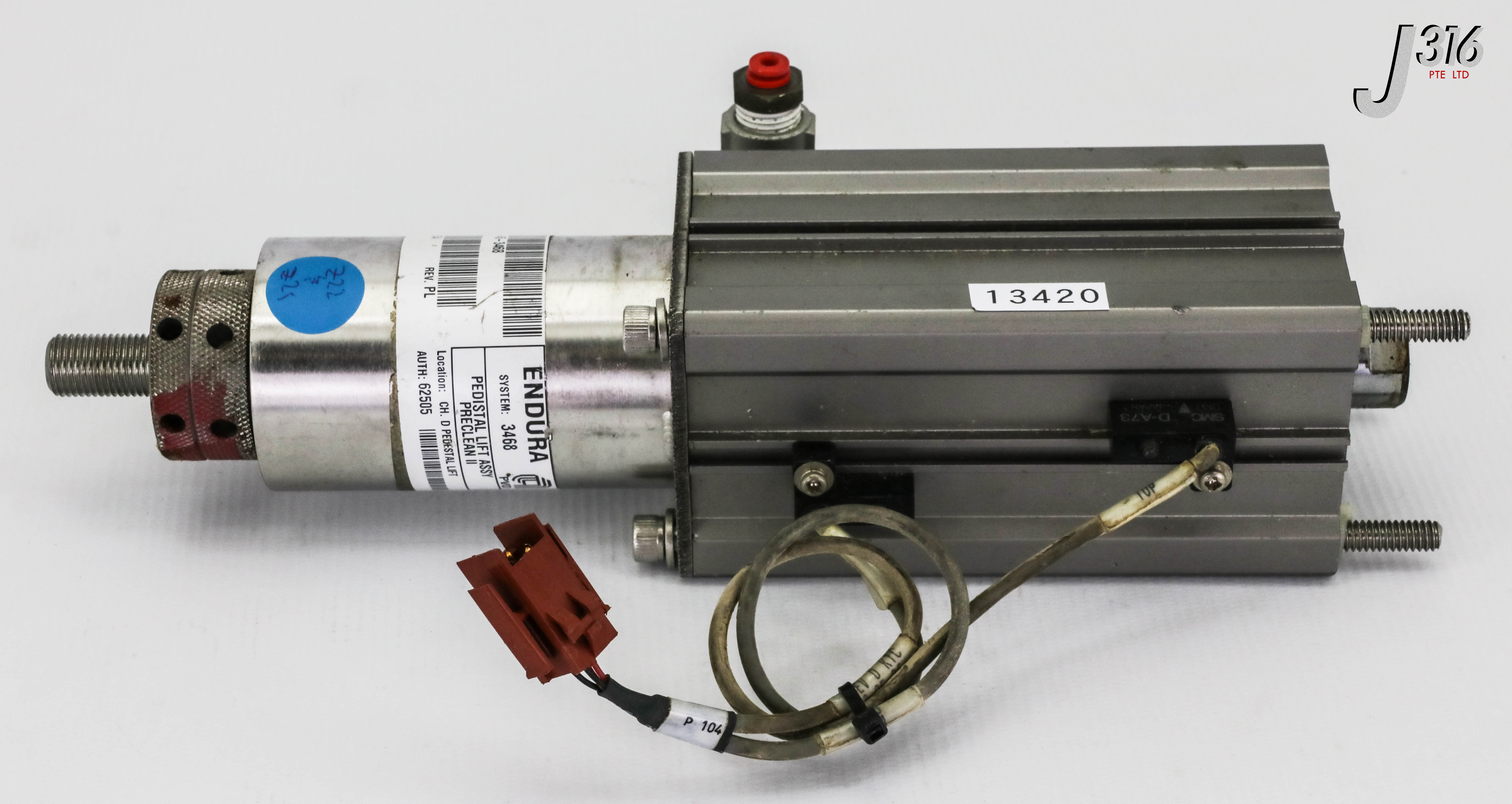 13420 APPLIED MATERIALS OBS PED LIFT ASSY PRECLEAN II W/O 0020